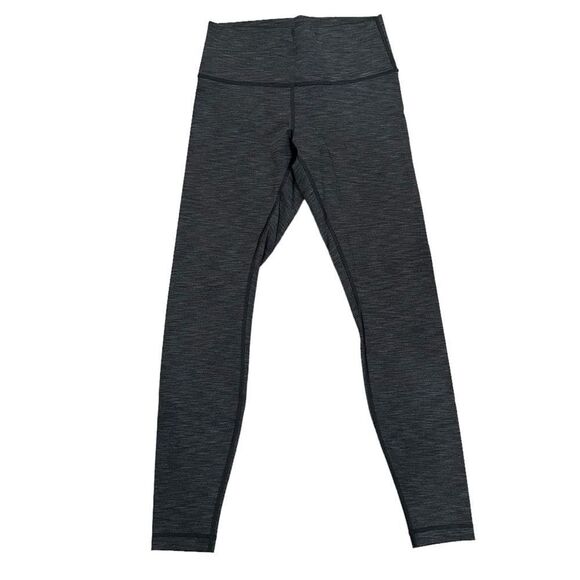Lululemon Align Heathered Graphite Gray High Rise Legging Workout Pant - Picture 6 of 9
